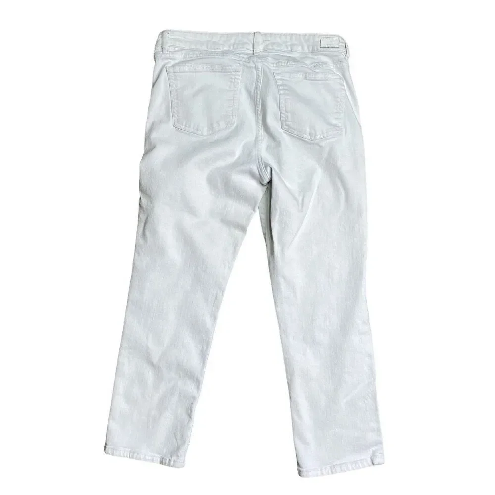Lauren Ralph Lauren Straight Crop Jeans Size 10 White